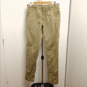 Mens's INCOTEX Slacks Size 32 in Army Green